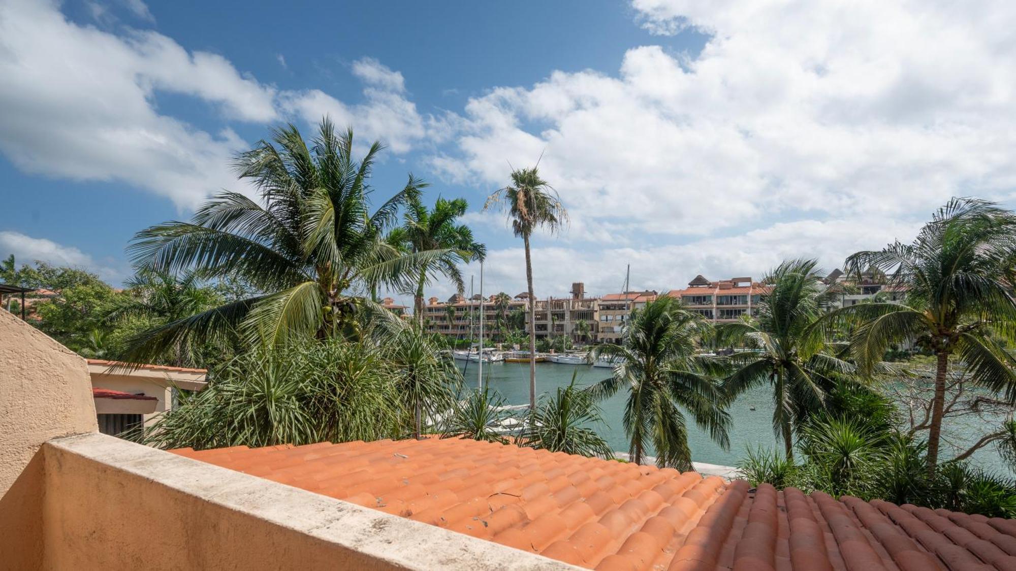 Casa Con Vista A La Marina, A Unos Pasos De La Playa Villa Puerto Aventuras Exterior photo