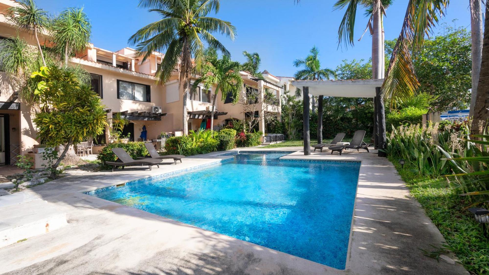 Casa Con Vista A La Marina, A Unos Pasos De La Playa Villa Puerto Aventuras Exterior photo
